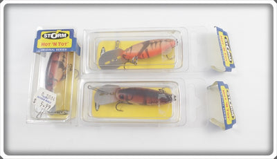 Storm Hot N Tot Naturalistic Crawdad Lot Of Three In Boxes H62