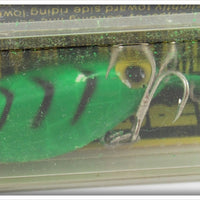 Storm Fluorescent Lime Green Herringbone Hot N Tot In Box