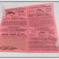 Eddie Pope Green Scale Hot Shot In Box