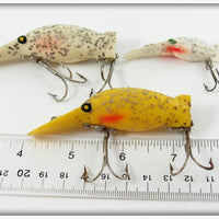 Eddie Pope Glitter Hot Shot Lot Of Three