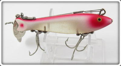 Vintage Heddon Red & White Dowagiac Spook Lure