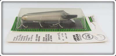 Vintage Heddon Shiner Scale Long Nose Vamp Lure On Card