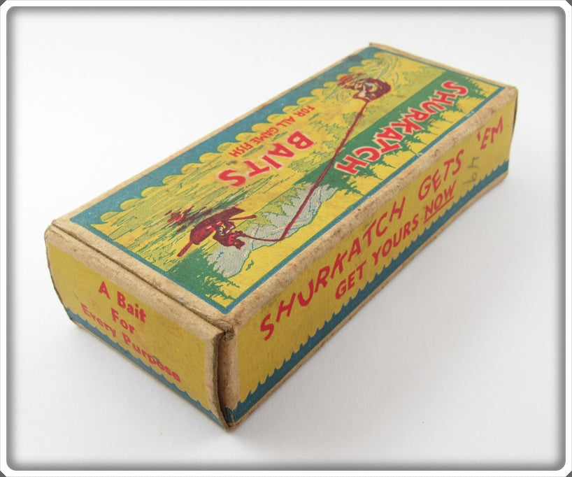 empty fishing lure boxes Vintage Shurkatch Fishing Tackle Co Empty Lure Box For Sale