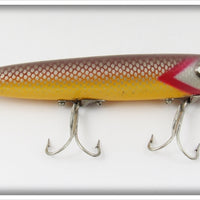 Vintage Paw Paw Silver Scale Aristocrat Torpedo Lure