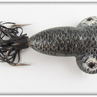Vintage Burke Black & Grey Bassassin Flex Plug Lure
