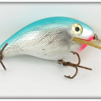 Vintage Rebel Blue & Silver Square Lip Wee R Lure