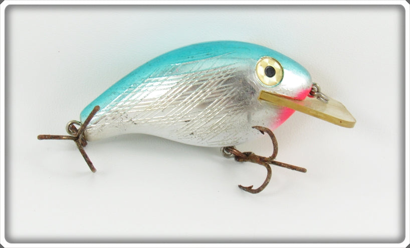Vintage Rebel Blue & Silver Square Lip Wee R Lure