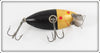 Vintage True Temper Black & White Crippled Shad Lure