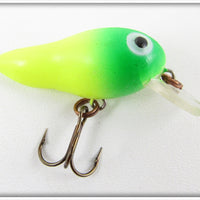 Rebel Chartreuse & Green Tad Fry Lure