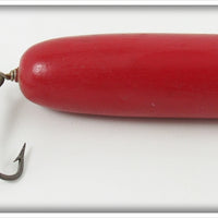 Homemade Solid Red Lure 