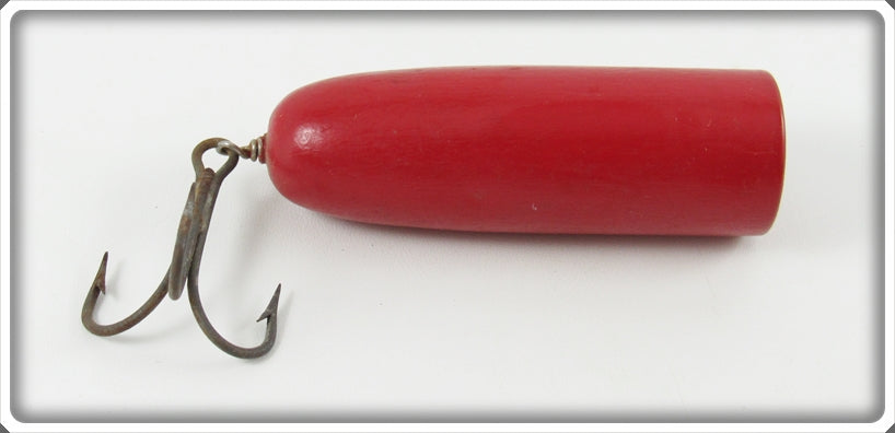 Homemade Solid Red Lure 
