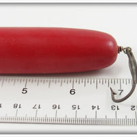Homemade Solid Red Lure