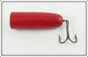 Homemade Solid Red Lure