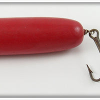 Homemade Solid Red Lure