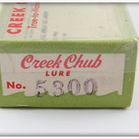 Creek Chub Pikie Scale Plastic Dingbat In Box