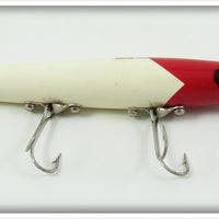 Vintage South Bend Red Arrowhead White Float Oreno Lure