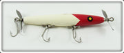 Vintage South Bend Red Arrowhead White Float Oreno Lure