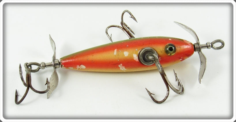 Vintage Pflueger Rainbow Three Hook Neverfail Minnow Lure