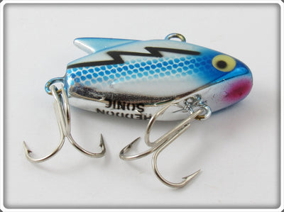 Vintage Heddon Blue Chrome Shiner Sonic Lure