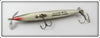 Heddon Silver Wood Surface Cobra