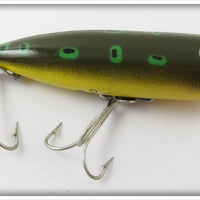 Vintage Heddon Bullfrog Chugger Spook Lure