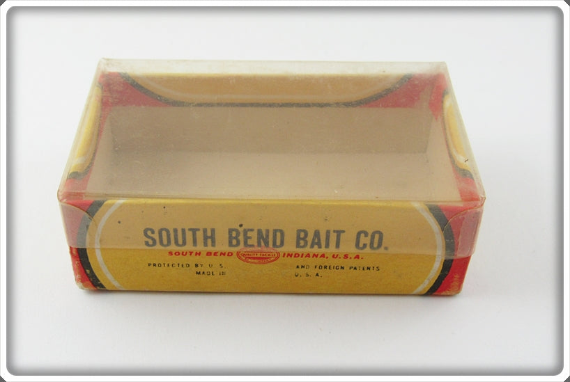 Vintage South Bend Hair Frog Empty Lure Box 