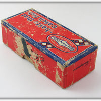 Shakespeare White & Red Midget Spinner In Box