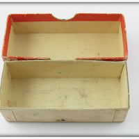 Shakespeare White & Red Midget Spinner In Box