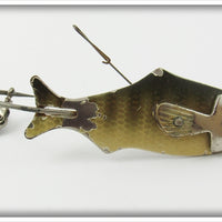 Pflueger Natural Pike Scale Pippin Weedless Wobbler In Box