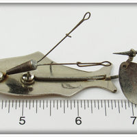 Pflueger Natural Pike Scale Pippin Weedless Wobbler In Box