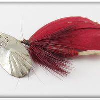 Vintage Quaker City Spinner On A Fly Lure