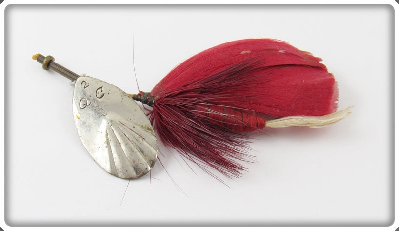 Vintage Quaker City Spinner On A Fly Lure