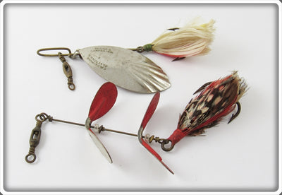 Vintage G.M. Skinner & Pflueger Tandem Lure Pair