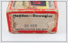 Heddon Red Eyes & Tail Baby Dowagiac Empty Box