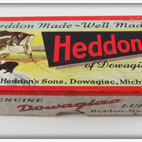 Vintage Heddon Unmarked Empty Banner Lure Box