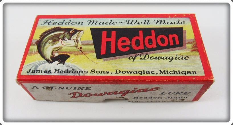 Vintage Heddon Unmarked Empty Banner Lure Box