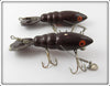 Vintage Blakemore Brown Crab Lure Pair