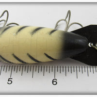 Bomber White Black Ribs Model 500 In Correct Box