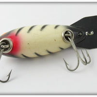 Bomber White Black Ribs Model 500 In Correct Box