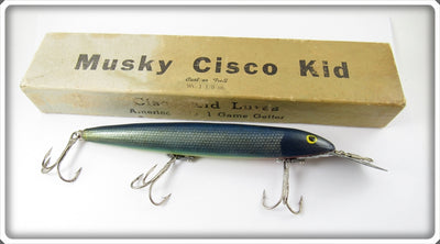 Wallsten Tackle Co Blue & Silver Musky Cisco Kid In Box