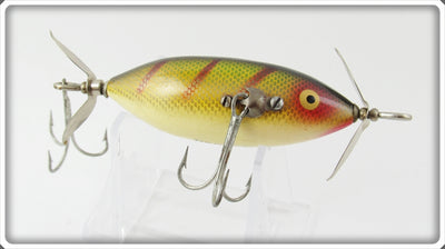 Vintage Heddon Perch SOS Sink Or Swim Minnow Lure