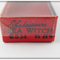 Shakespeare White & Red Sparkles Sea Witch In Box