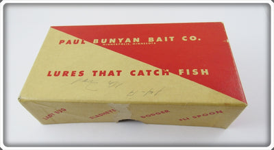 Paul Bunyan Empty Box Lid For Tear Drop Nickel