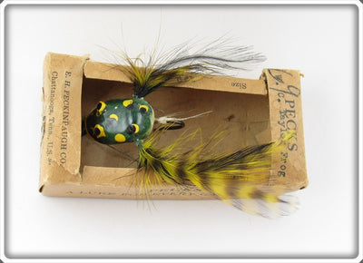 E. H. Peckinpaugh Co Pecks W.C. Taylor Frog Lure In Box