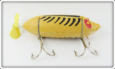 Vintage Mueller Perry Yellow & Black Crazy Legs Lure