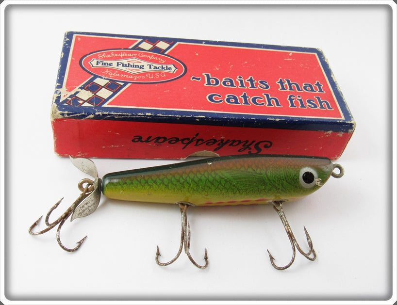 Shakespeare Green Photo Finish Dalton Special Lure In Box