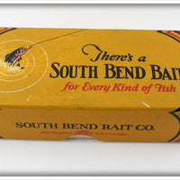Vintage South Bend Grey Mouse Oreno Empty Lure Box 