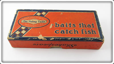 Vintage Shakespeare Green River Joe Empty Lure Box