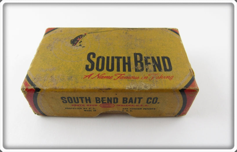 Vintage South Bend Fly Rod Lure Empty Box 