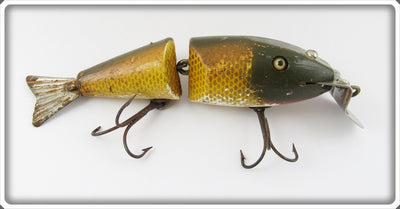 Vintage Creek Chub Golden Shiner Wigglefish Lure 